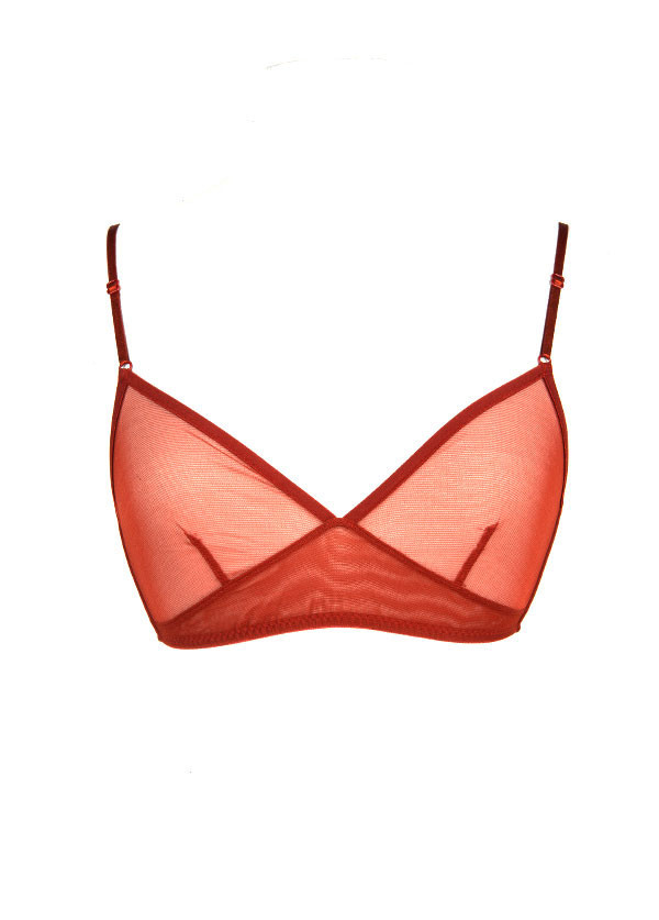 Only Hearts - Whisper Retro Bralette in Copper Only Hearts - Whisper Retro Bralette in Copper