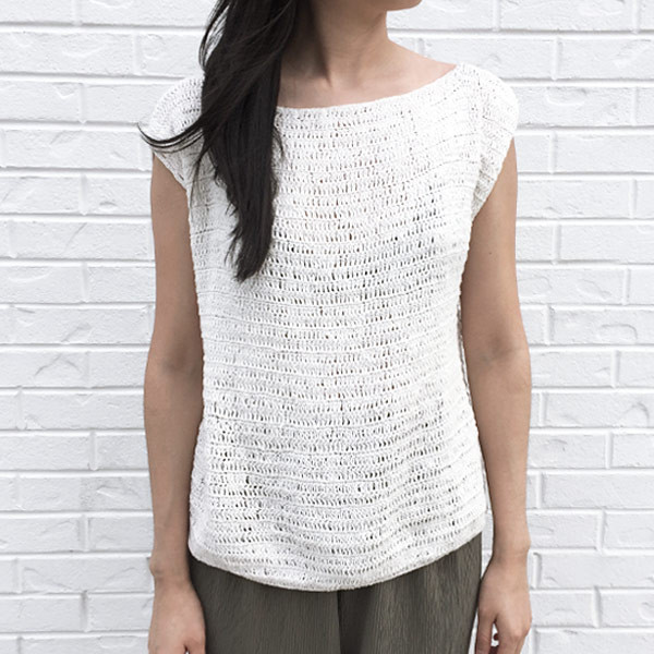 Rue Stiic - Crochet V Back Top Rue Stiic - Crochet V Back Top