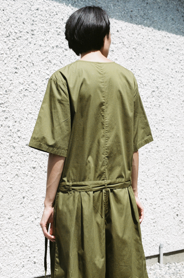 Kowtow Pen to Paper Jumpsuit - olive Kowtow Pen to Paper Jumpsuit - olive
