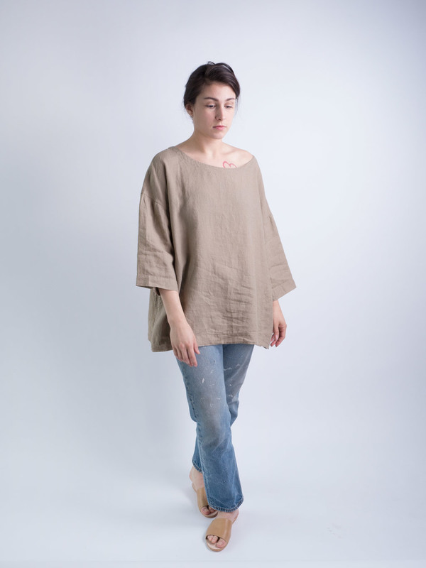 duo nyc,linen,top DUO NYC Vintage Linen Tunic duo nyc,linen,top DUO NYC Vintage Linen Tunic