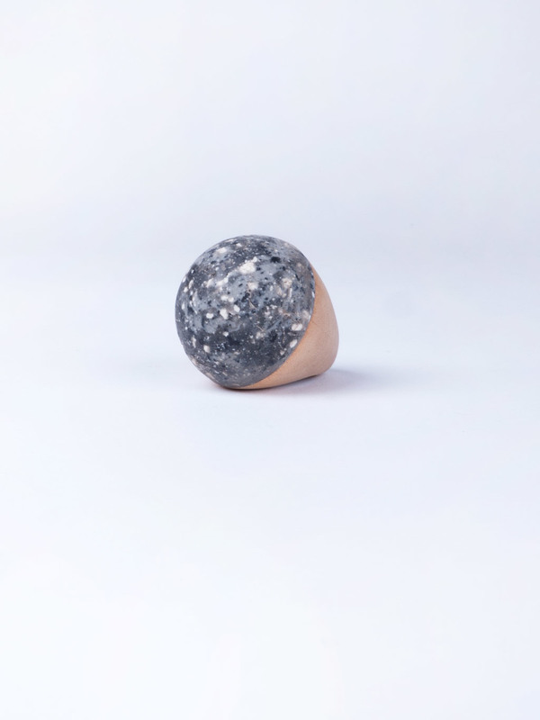 Paige Martin Woods Granite Ball Ring Paige Martin Woods Granite Ball Ring