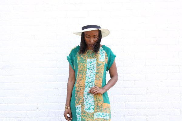 Osei-Duro Osei Duro Deni Dress (Green Rubics) Osei-Duro Osei Duro Deni Dress (Green Rubics)