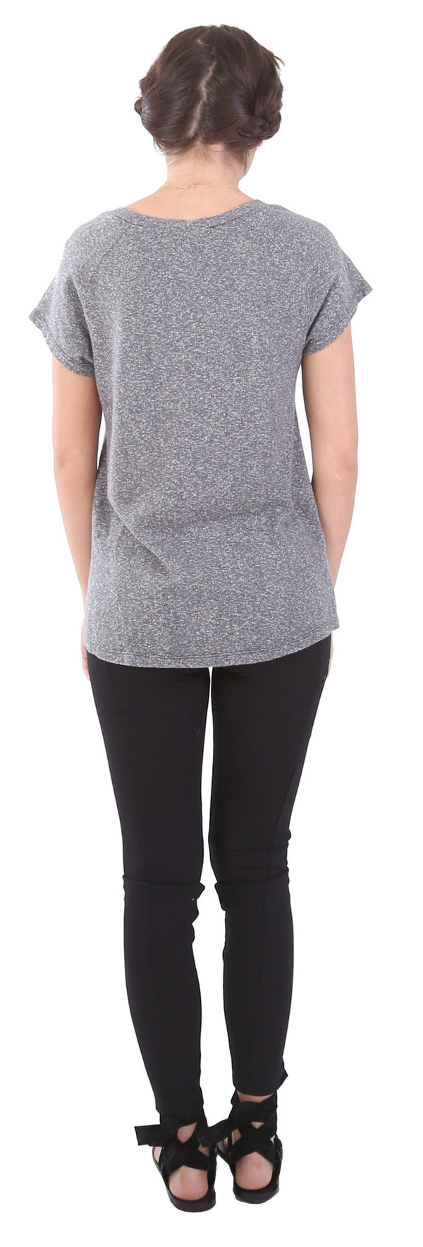 Prairie Underground Breezy Tee in Gray Heather Prairie Underground Breezy Tee in Gray Heather
