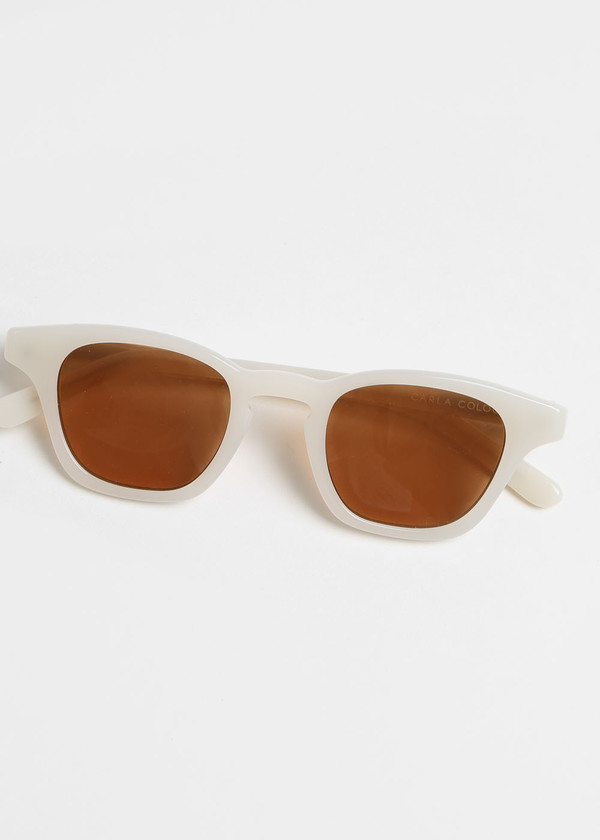 Carla Colour Gaka Sunglasses in Cloud+Sandstorm Carla Colour Gaka Sunglasses in Cloud+Sandstorm