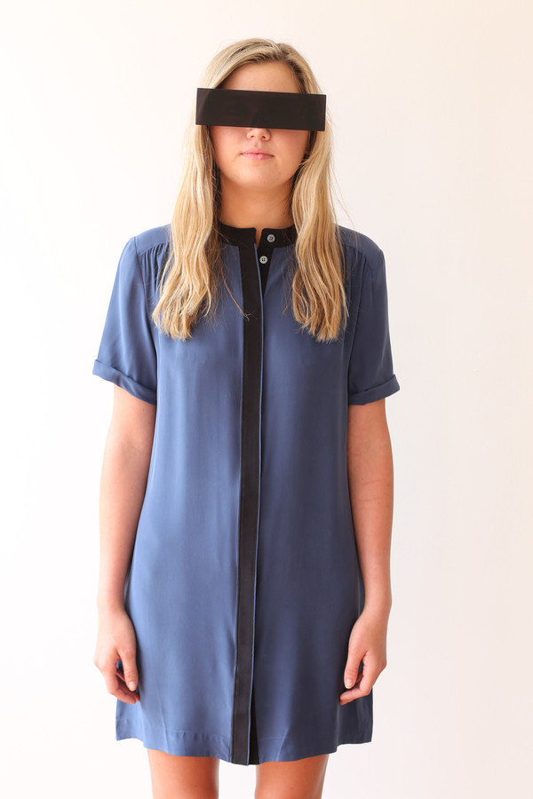 FRAME Denim Le Flutter Dress FRAME Denim Le Flutter Dress