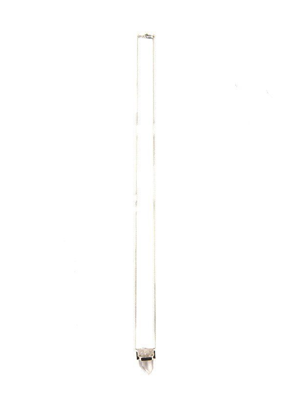 Reason & Madness Jewelry - Clear Quartz Necklace Reason & Madness Jewelry - Clear Quartz Necklace