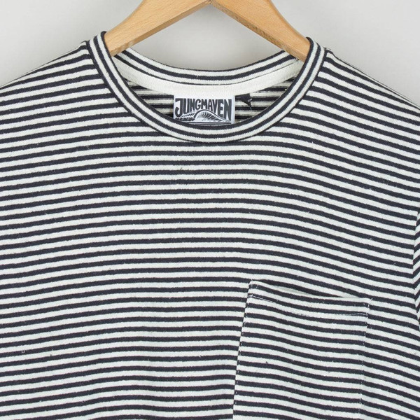 Jungmaven Striped Yarn Dyed Pocket Tee Jungmaven Striped Yarn Dyed Pocket Tee