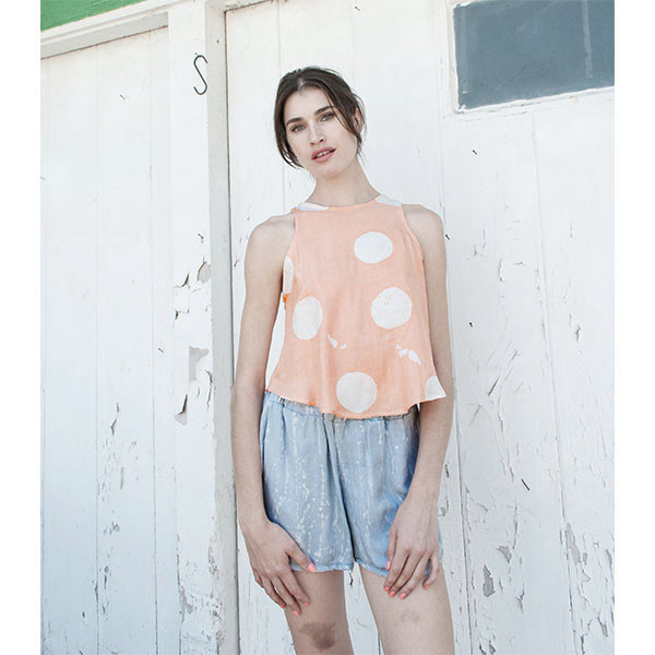 Della Peach Sana Racerback Tank Della Peach Sana Racerback Tank