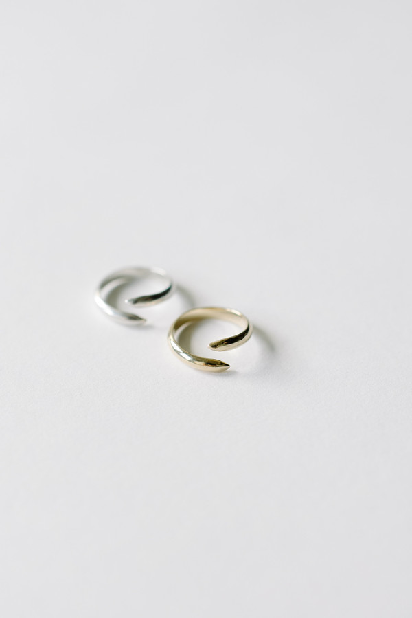L. SHOFF Sterling Silver Midi Spike Ring L. SHOFF Sterling Silver Midi Spike Ring
