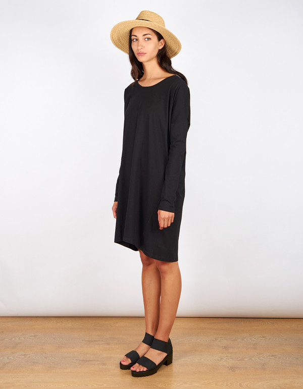 Kowtow Building Block Oversized Dress Black Kowtow Building Block Oversized Dress Black