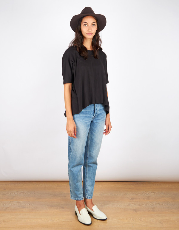 Kowtow Building Block Oversized Top Black Kowtow Building Block Oversized Top Black