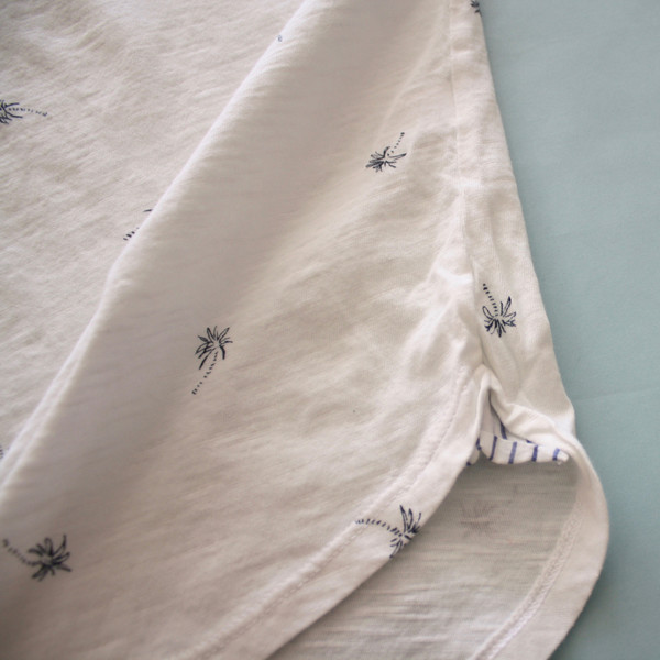 California Tailor Tomboy tee - palms California Tailor Tomboy tee - palms