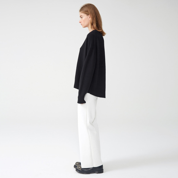 Organic by John Patrick potato sweater - black Organic by John Patrick potato sweater - black