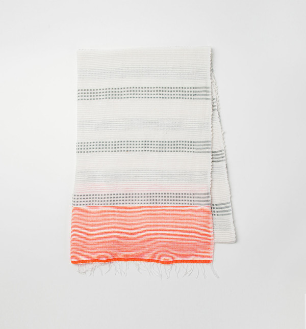 Lemlem Bethany Beehive Scarf Orange Lemlem Bethany Beehive Scarf Orange