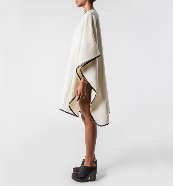 A Peace Treaty Exclusive Ivory Handwoven Cape A Peace Treaty Exclusive Ivory Handwoven Cape