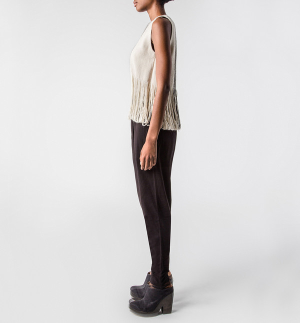 VOZ Fringe Tank Ivory VOZ Fringe Tank Ivory