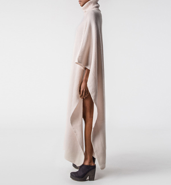 Ryan Roche Medium Poncho Champagne Ryan Roche Medium Poncho Champagne