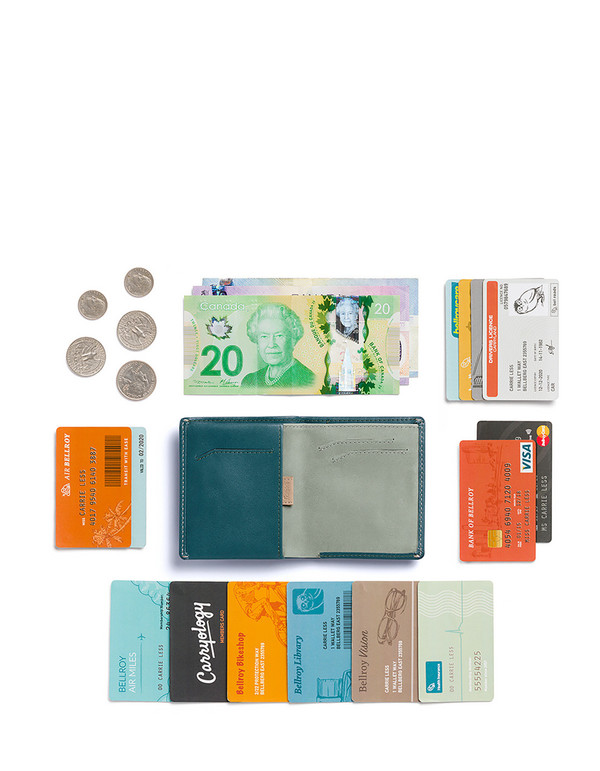 Bellroy Note Sleeve Wallet Teal Bellroy Note Sleeve Wallet Teal