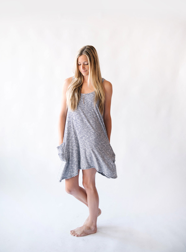 Bella Luxx Cliff Stripe Pocket Dress Bella Luxx Cliff Stripe Pocket Dress