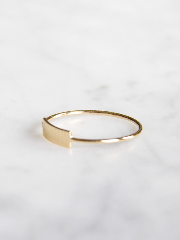 Kristen Elspeth Blade Ring Gold Kristen Elspeth Blade Ring Gold