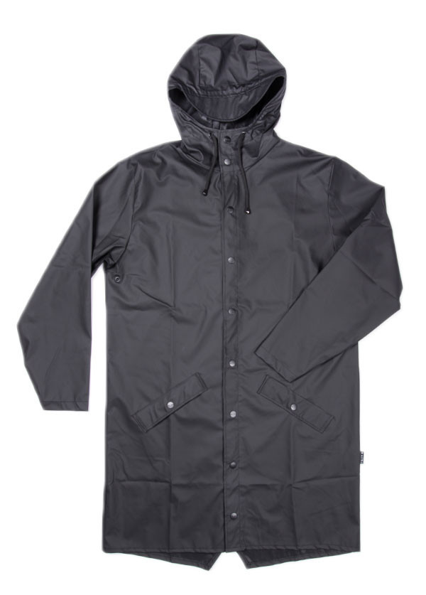 Rains - Long Jacket in Black Rains - Long Jacket in Black