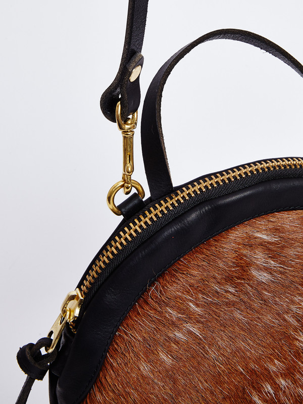 Eleven Thirty ANNI MINI BAG / BROWN & WHITE PONY Eleven Thirty ANNI MINI BAG / BROWN & WHITE PONY
