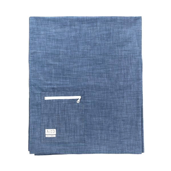 Almond Chambray Beach Blanket Almond Chambray Beach Blanket