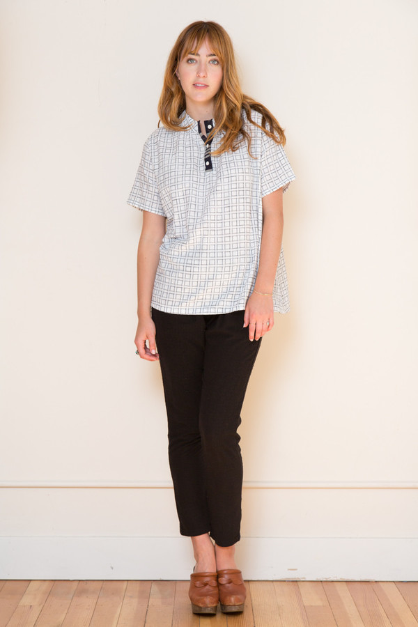 Ace & Jig Mercer Top in Trellis Ace & Jig Mercer Top in Trellis