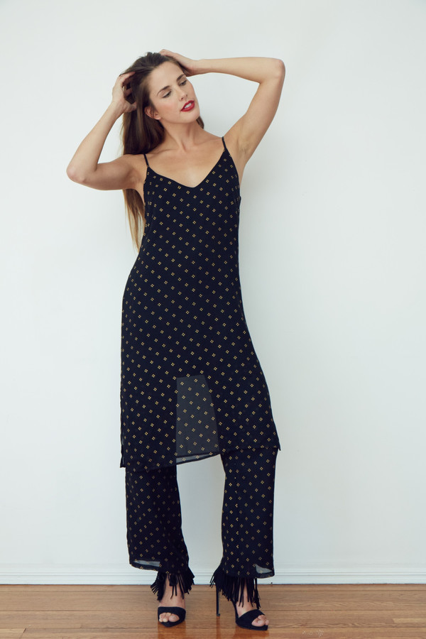 Francoise Dress - Black + Gold Francoise Dress - Black + Gold