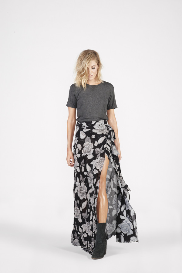 Siena Wrap Skirt - Floral Siena Wrap Skirt - Floral