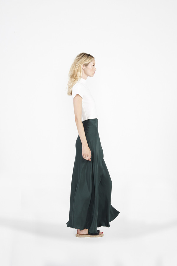 Siena Wrap Skirt - Green Siena Wrap Skirt - Green