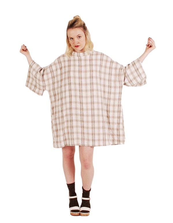 323 Mock Neck Smock Dress 323 Mock Neck Smock Dress