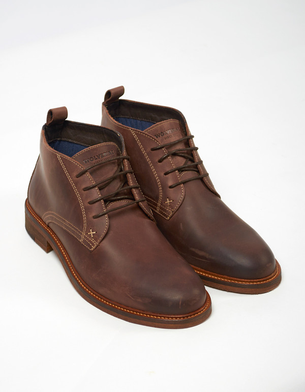 Wolverine 1883 Hensel Desert Boot Dark Brown Leather Wolverine 1883 Hensel Desert Boot Dark Brown Leather