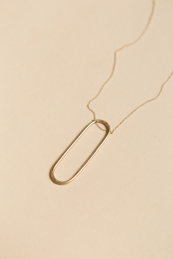 Seaworthy Planemo Necklace / Brass Seaworthy Planemo Necklace / Brass