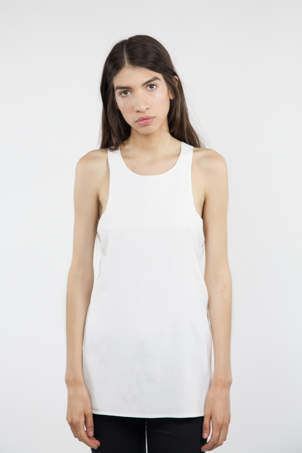 Emerson Fry V Back Top - White Emerson Fry V Back Top - White