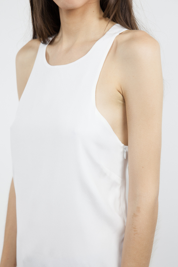Emerson Fry V Back Top - White Emerson Fry V Back Top - White