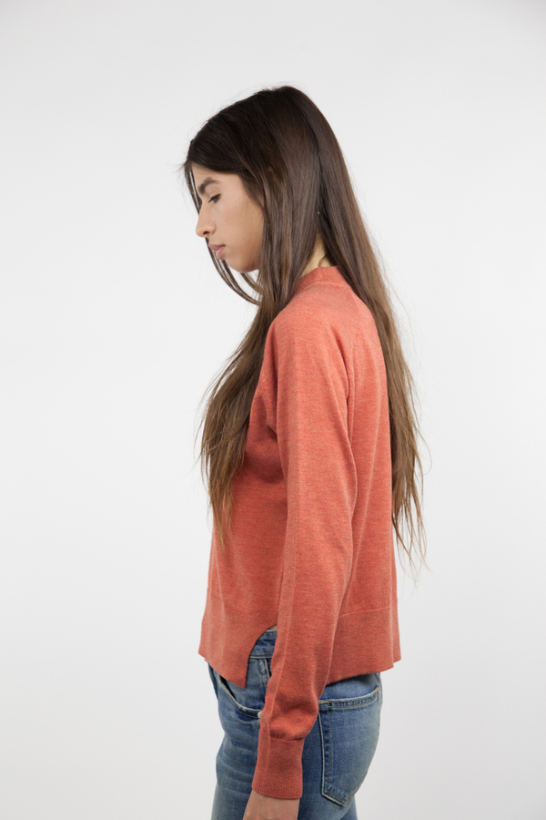 Just Female Neptune Knit - Marsala Red Just Female Neptune Knit - Marsala Red