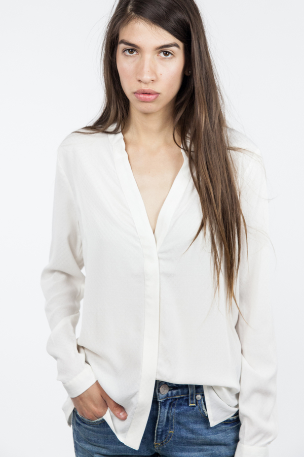Just Female Shary Shirt - White Just Female Shary Shirt - White