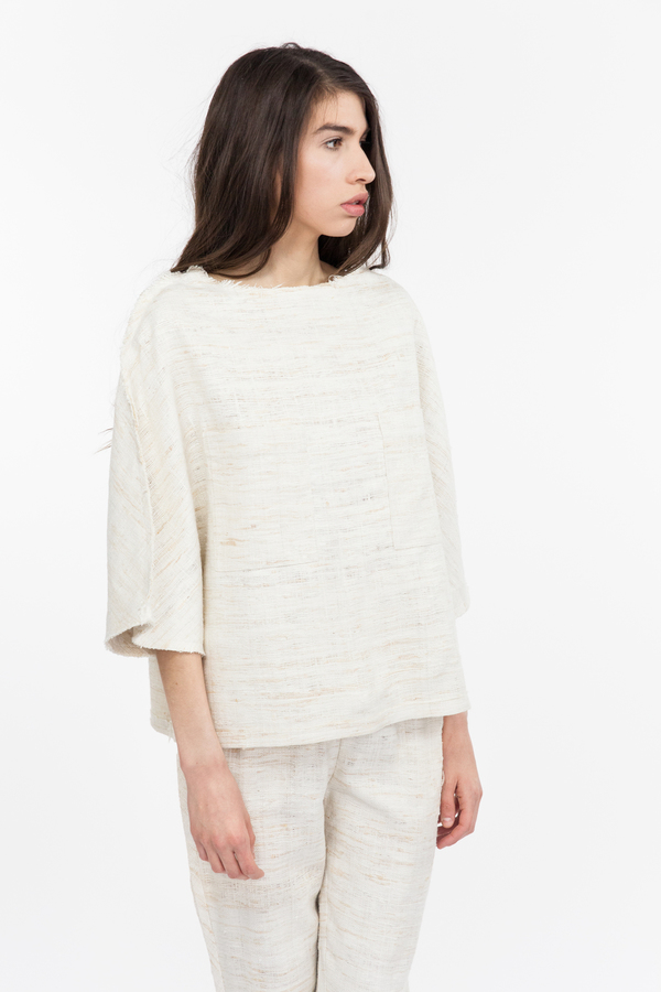 Priory Sayan Top - Cream/Beige Priory Sayan Top - Cream/Beige