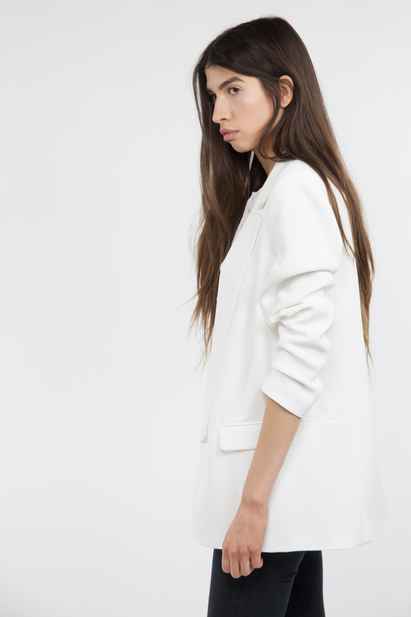 Just fFemale Everest Blazer - White Just fFemale Everest Blazer - White