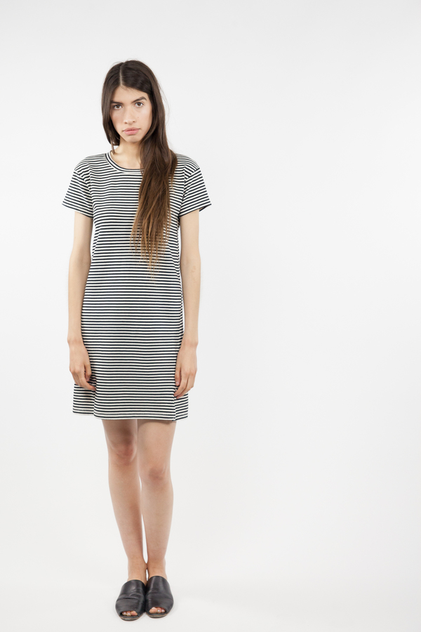 Twist Dress - Mini Stripe Twist Dress - Mini Stripe