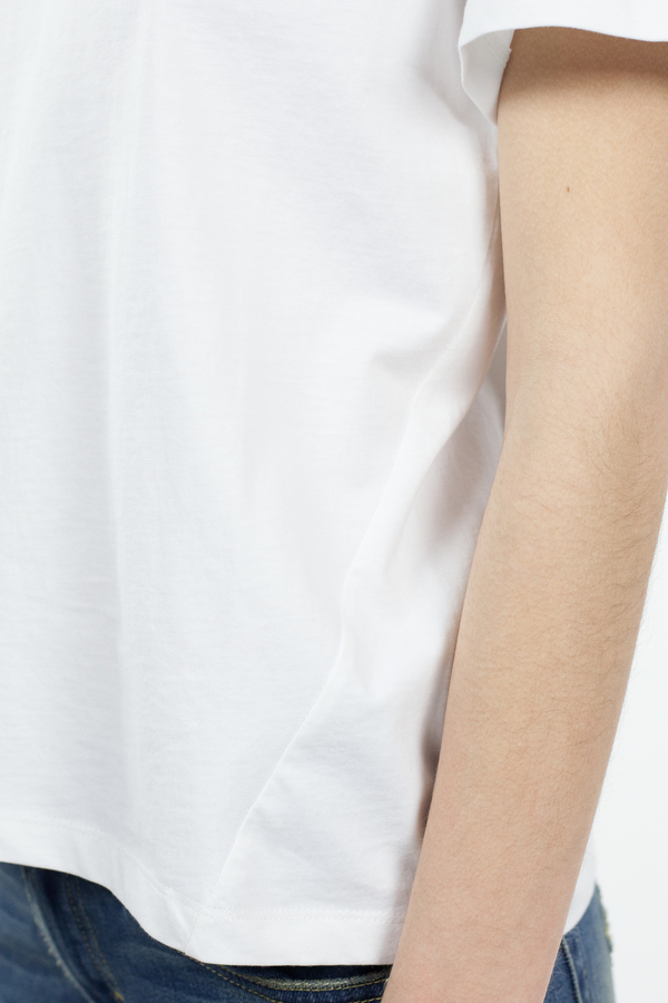 Kowtow Building Block Scoop Tee - White Kowtow Building Block Scoop Tee - White