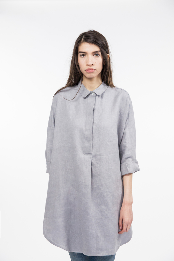 Priory Ssan Tunic - Blue Grey Priory Ssan Tunic - Blue Grey