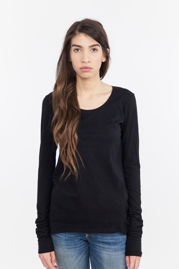 Kowtow Building Block Long Sleeve Top - Black Kowtow Building Block Long Sleeve Top - Black