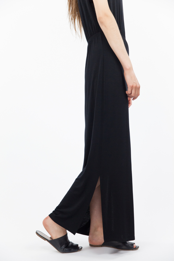 Just Female Sofia Maxi Dress - Black Just Female Sofia Maxi Dress - Black