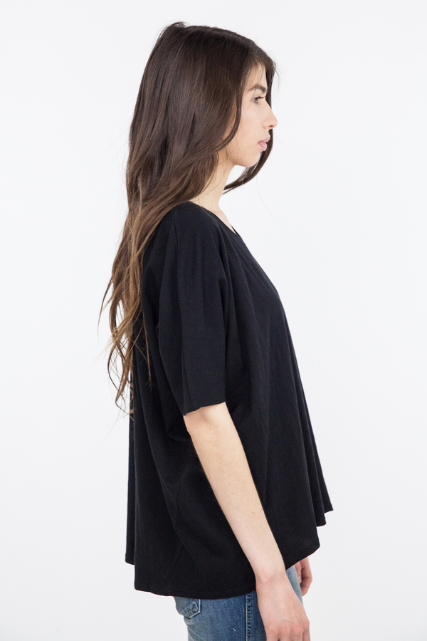 Kowtow Building Block Oversize Top - Black Kowtow Building Block Oversize Top - Black