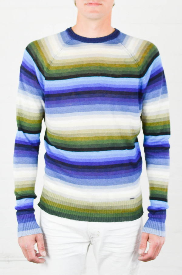 Men's Diesel Blue K-Colorys Sweater Men's Diesel Blue K-Colorys Sweater