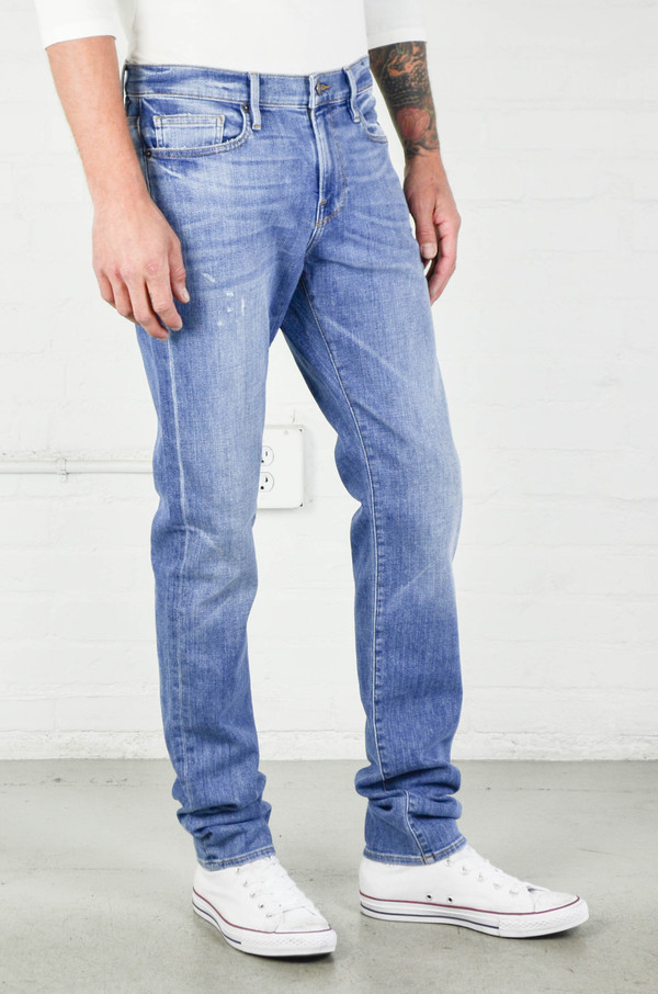 Men's FRAME Denim Frame L'homme Skinny in Russel Cave Men's FRAME Denim Frame L'homme Skinny in Russel Cave