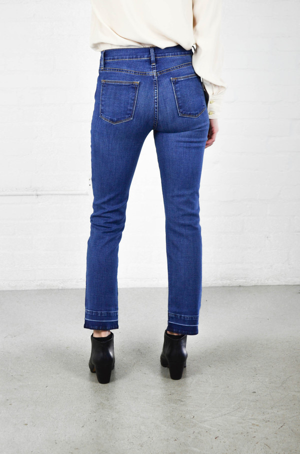 FRAME Denim Frame Le High Straight in Thrasher FRAME Denim Frame Le High Straight in Thrasher