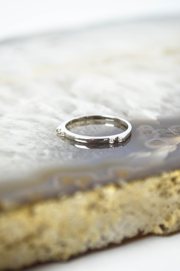 Maria Black Silver Serra Diamond Ring Maria Black Silver Serra Diamond Ring